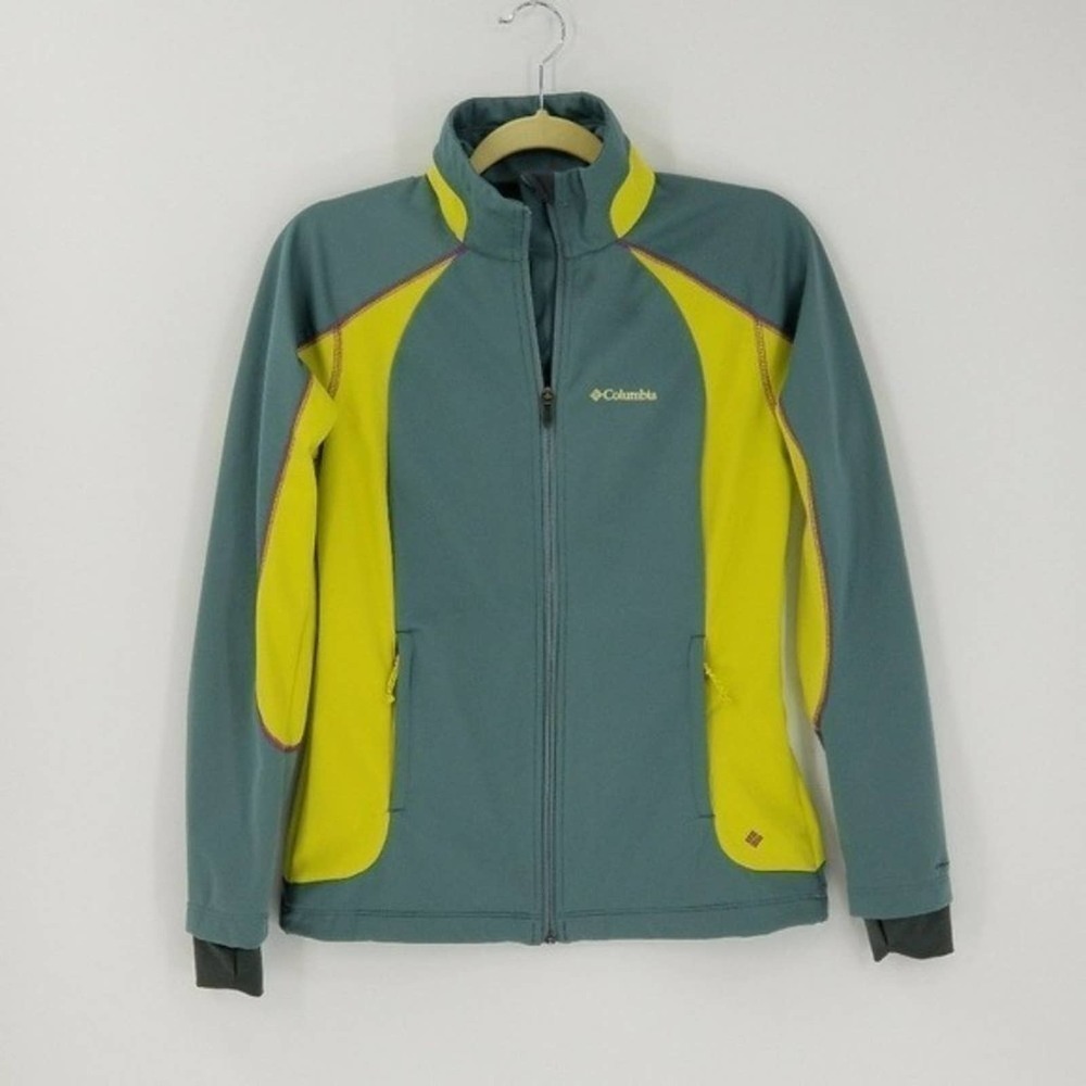Columbia Women's Tectonic Access Softshell Wind Breaker Athletic Jacket Size S